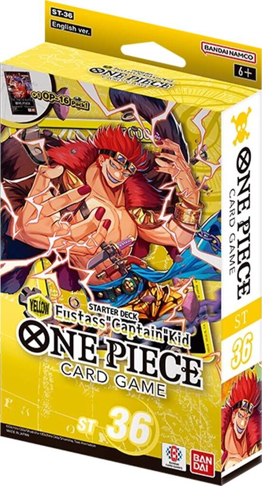 Starter Deck 36: YELLOW Eustass”Captain”Kid - ST-36