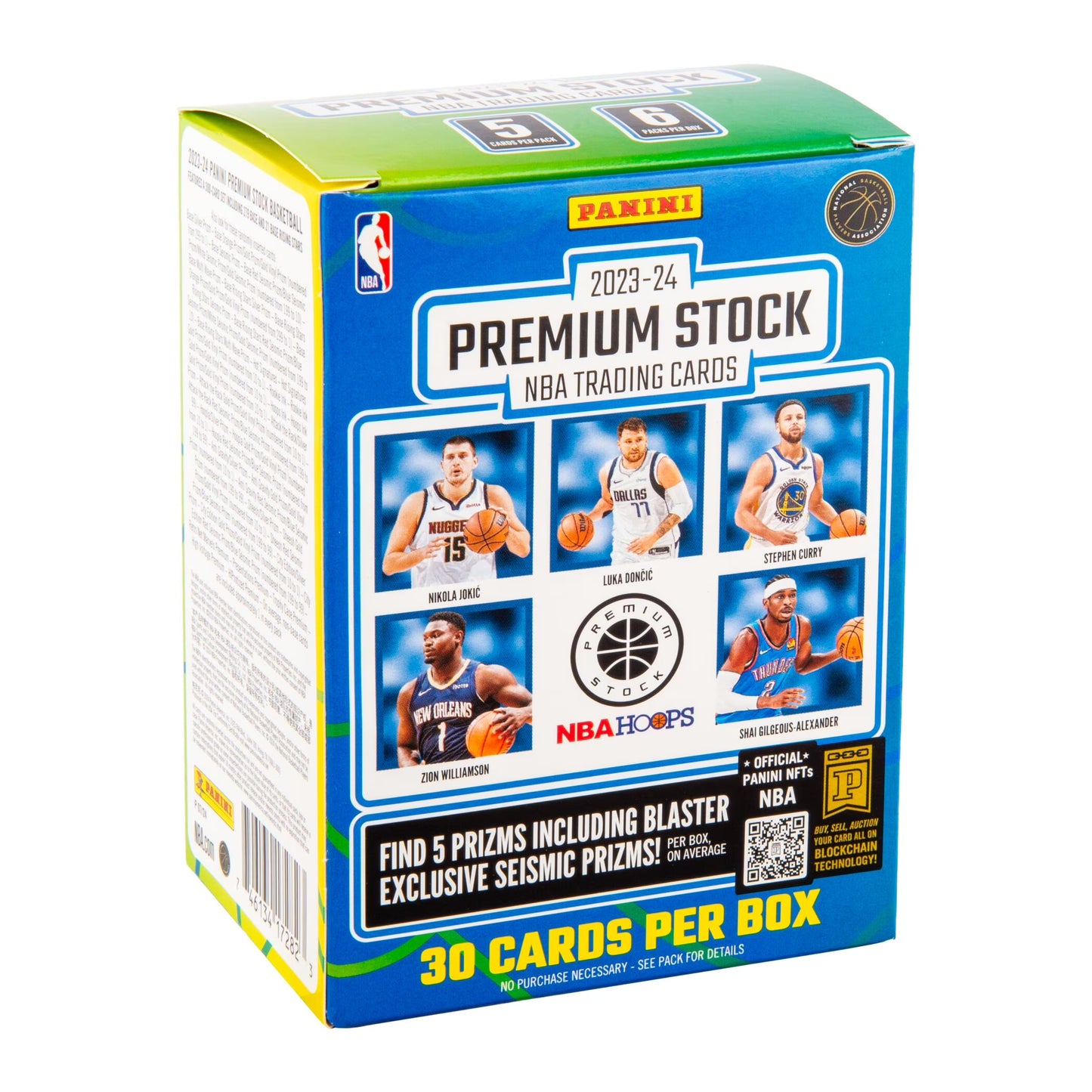 2023-24 Panini NBA Premium Stock Basketball Trading Cards Blaster Box