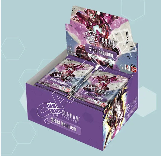Gundam Card Game Steel Requiem Booster Box - Steel Requiem (GD03)